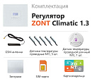 ZONT Climatic 1.3 Погодозависимый автоматический GSM / Wi-Fi регулятор (1 ГВС + 3 прямых/смесительных) с доставкой в Санкт-Петербург