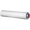 Купить Удлинитель коаксиальный Ø80/125 мм L=0,5м Ø80 мм - AL, Ø125 мм - Zn